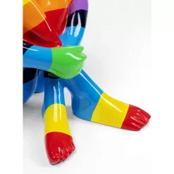New Deko Figur Sitting Dog Rainbow 80 Deko & Geschenkartikel