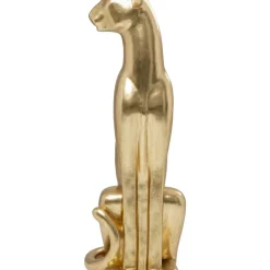 Sale Deko Figur Sitting Leopard Gold 150Cm Deko & Geschenkartikel