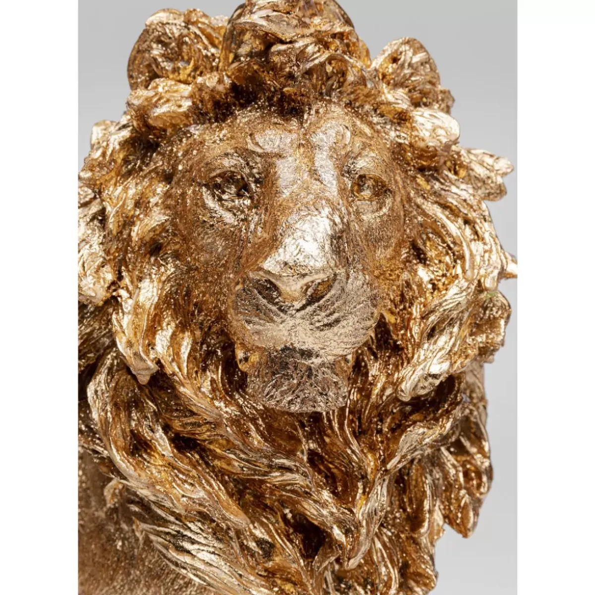 Deko Figur Sitting Lion Gold 42Cm Deko & Geschenkartikel