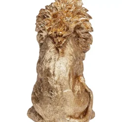 Deko Figur Sitting Lion Gold 42Cm Deko & Geschenkartikel