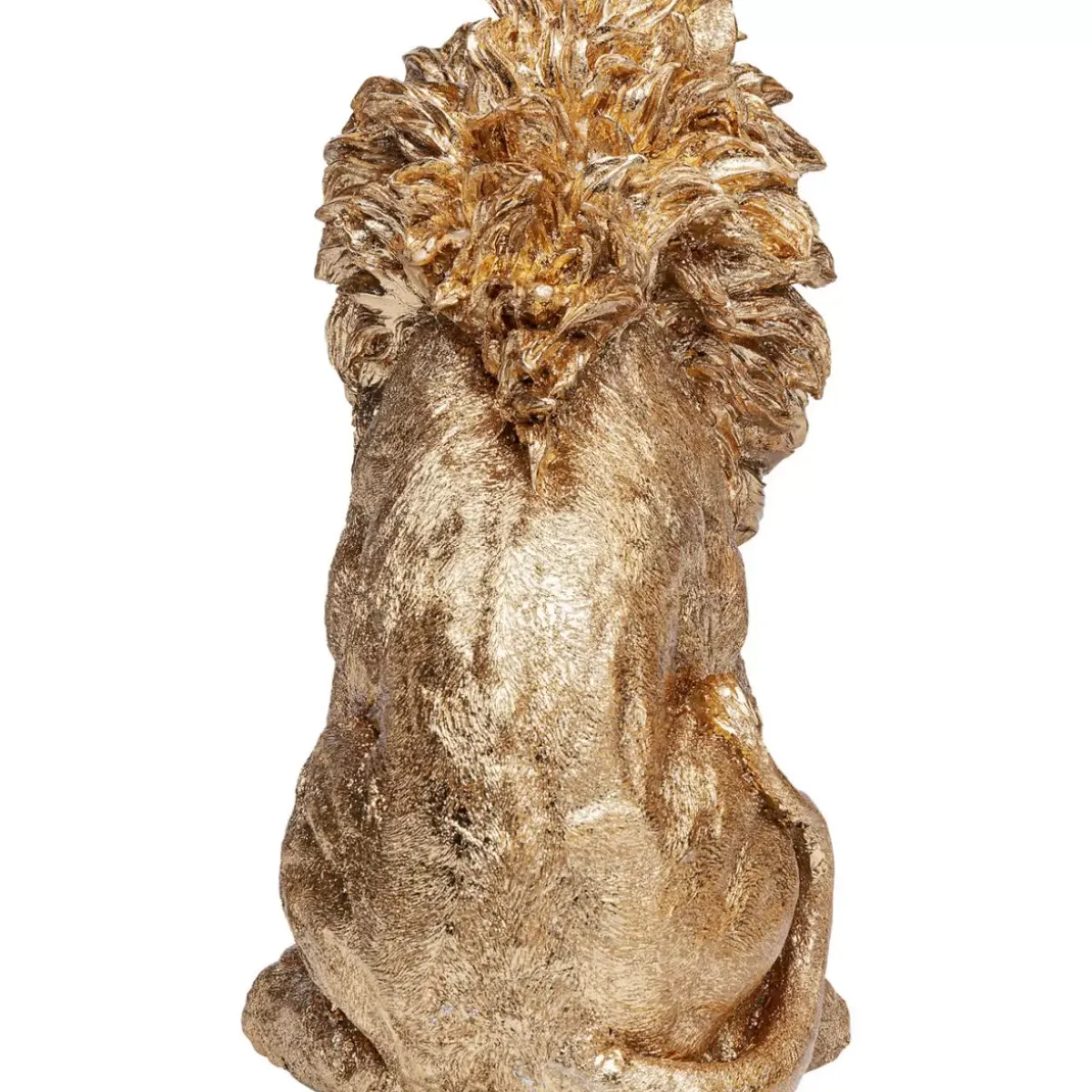 Deko Figur Sitting Lion Gold 42Cm Deko & Geschenkartikel