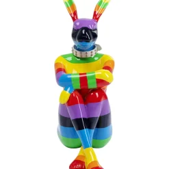 Online Deko Figur Sitting Rabbit Rainbow 80 Deko & Geschenkartikel