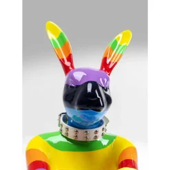 Online Deko Figur Sitting Rabbit Rainbow 80 Deko & Geschenkartikel