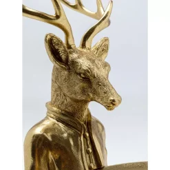 Best Deko Figur Sitting Waiter Deer 33Cm Deko & Geschenkartikel