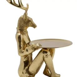 Best Deko Figur Sitting Waiter Deer 33Cm Deko & Geschenkartikel
