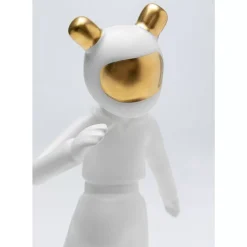 Clearance Deko Figur Skating Astronaut Weis 33Cm Deko & Geschenkartikel