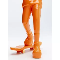 Sale Deko Figur Skating Astronaut Orange 33Cm Deko & Geschenkartikel