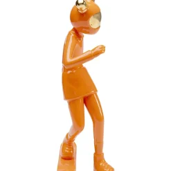 Sale Deko Figur Skating Astronaut Orange 33Cm Deko & Geschenkartikel