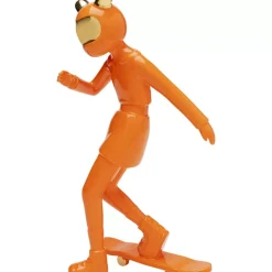Sale Deko Figur Skating Astronaut Orange 33Cm Deko & Geschenkartikel