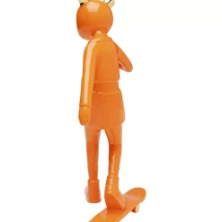 Sale Deko Figur Skating Astronaut Orange 33Cm Deko & Geschenkartikel