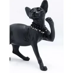 Best Deko Figur Standing Cat Audrey Schwarz 29Cm Deko & Geschenkartikel