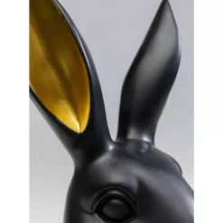 Best Deko Figur Sweet Rabbit Schwarz 31Cm Deko & Geschenkartikel