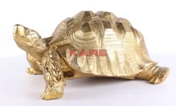 Discount Deko Figur Turtle Gold Gros Deko & Geschenkartikel