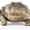 Best Deko Figur Turtle Gold Medium Deko & Geschenkartikel