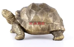 Best Deko Figur Turtle Gold Medium Deko & Geschenkartikel
