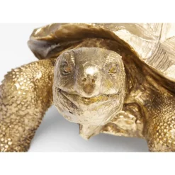 Best Deko Figur Turtle Gold Medium Deko & Geschenkartikel