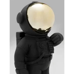Outlet Deko Figur Welcome Astronaut Schwarz 27Cm Deko & Geschenkartikel