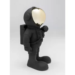 Outlet Deko Figur Welcome Astronaut Schwarz 27Cm Deko & Geschenkartikel