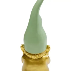 Best Deko Figur Zwerg Gold Grun 21Cm Deko & Geschenkartikel