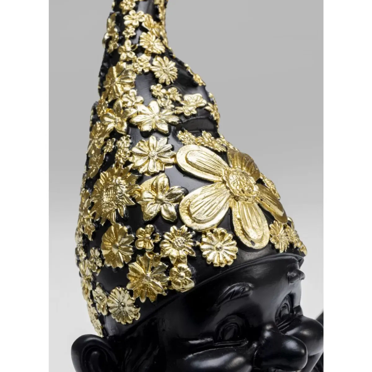 Discount Deko Figur Zwerg Meditation Schwarz Gold 19 Deko & Geschenkartikel