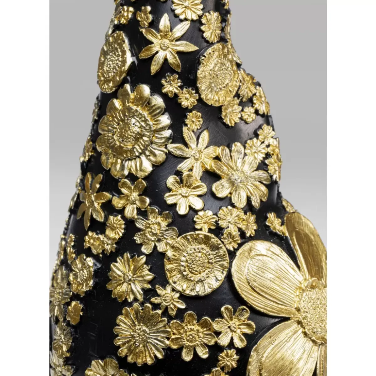 Online Deko Figur Zwerg Standing Schwarz Gold 46Cm Deko & Geschenkartikel