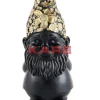 Deko Figur Zwerg Standing Schwarz Gold 30Cm Deko & Geschenkartikel