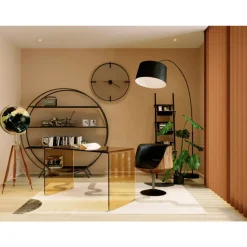 Deko Globus Earth Schwarz Deko & Geschenkartikel