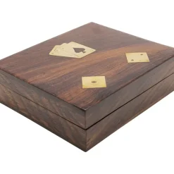 Discount Deko Karten Box Gamble Wood (7/Tlg.) Deko & Geschenkartikel