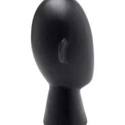 Discount Deko Objekt Abstract Face Schwarz 34Cm Deko & Geschenkartikel