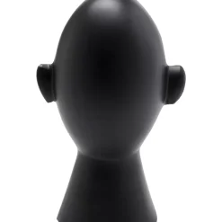 Discount Deko Objekt Abstract Face Schwarz 34Cm Deko & Geschenkartikel