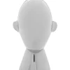 Outlet Deko Objekt Abstract Face Silber 22Cm Deko & Geschenkartikel