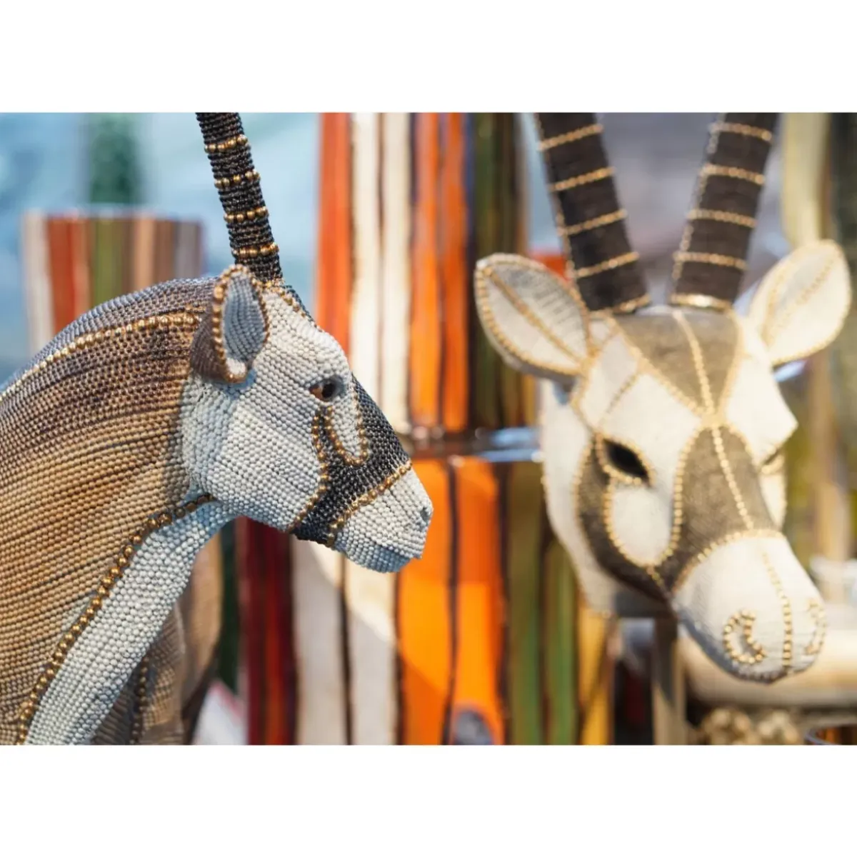 Outlet Deko Objekt Antelope Head Pearls 79 Deko & Geschenkartikel
