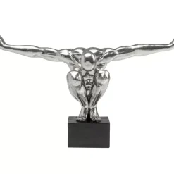 Deko Objekt Athlete Xl Silber Deko & Geschenkartikel