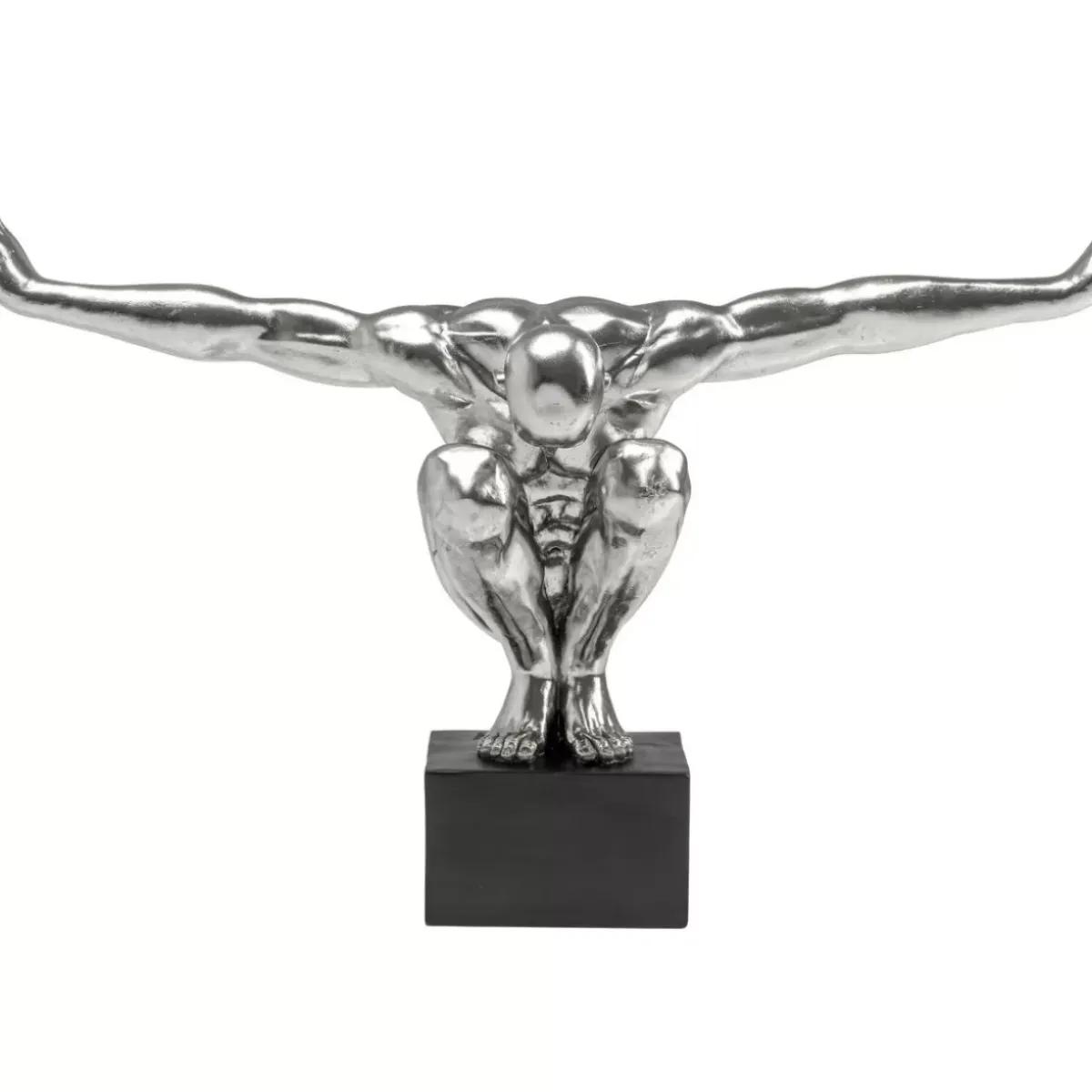 Deko Objekt Athlete Xl Silber Deko & Geschenkartikel