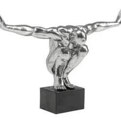 Deko Objekt Athlete Xl Silber Deko & Geschenkartikel