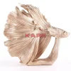Online Deko Objekt Betta Fish Gold Klein Deko & Geschenkartikel