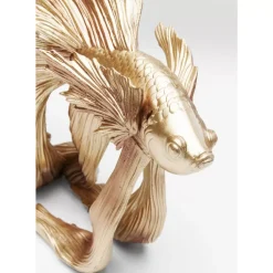 Online Deko Objekt Betta Fish Gold Klein Deko & Geschenkartikel