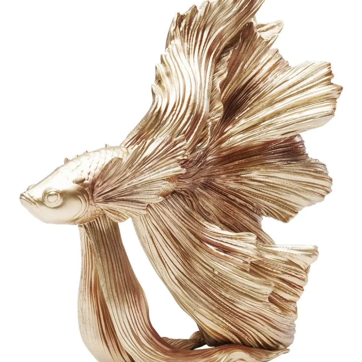 Online Deko Objekt Betta Fish Gold Klein Deko & Geschenkartikel
