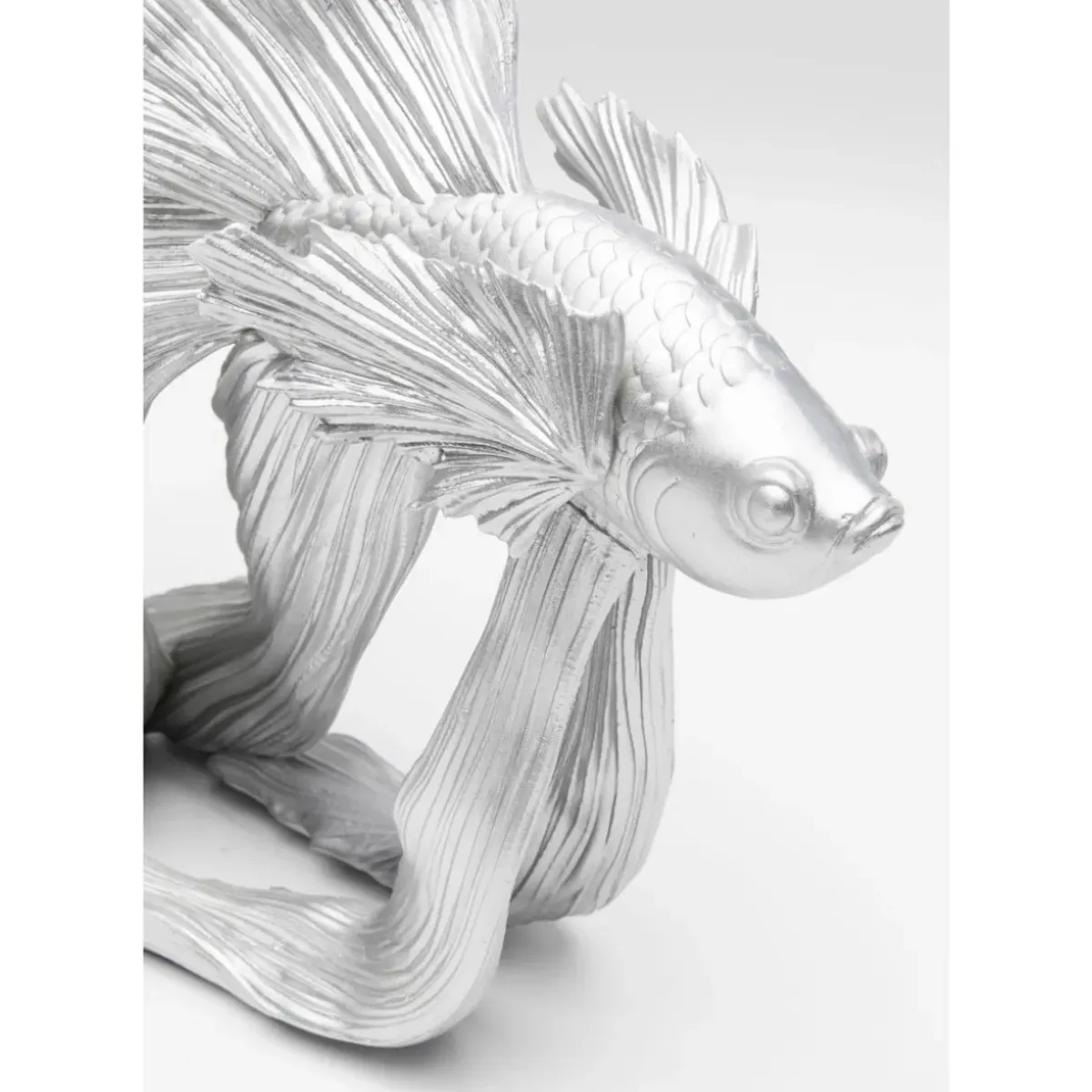 Online Deko Objekt Betta Fish Silber Klein Deko & Geschenkartikel