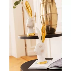 Deko Objekt Bunny Gold 30Cm Deko & Geschenkartikel