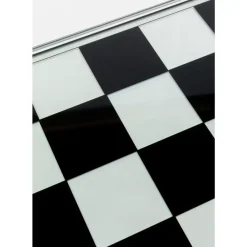 Outlet Deko Objekt Chess Transparent 60X60Cm Sonstiges & Zubehör Accessoires