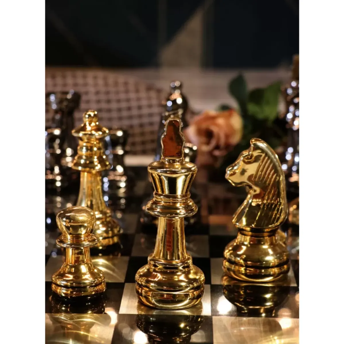 Deko Objekt Chess 60X60 Sonstiges & Zubehör Accessoires