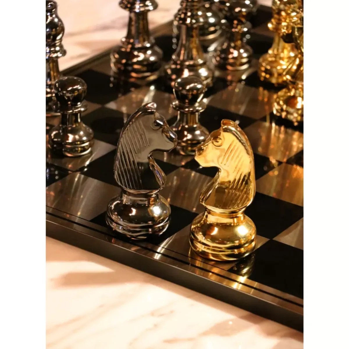 Deko Objekt Chess 60X60 Sonstiges & Zubehör Accessoires