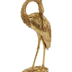 Online Deko Objekt Crane Gold Deko & Geschenkartikel