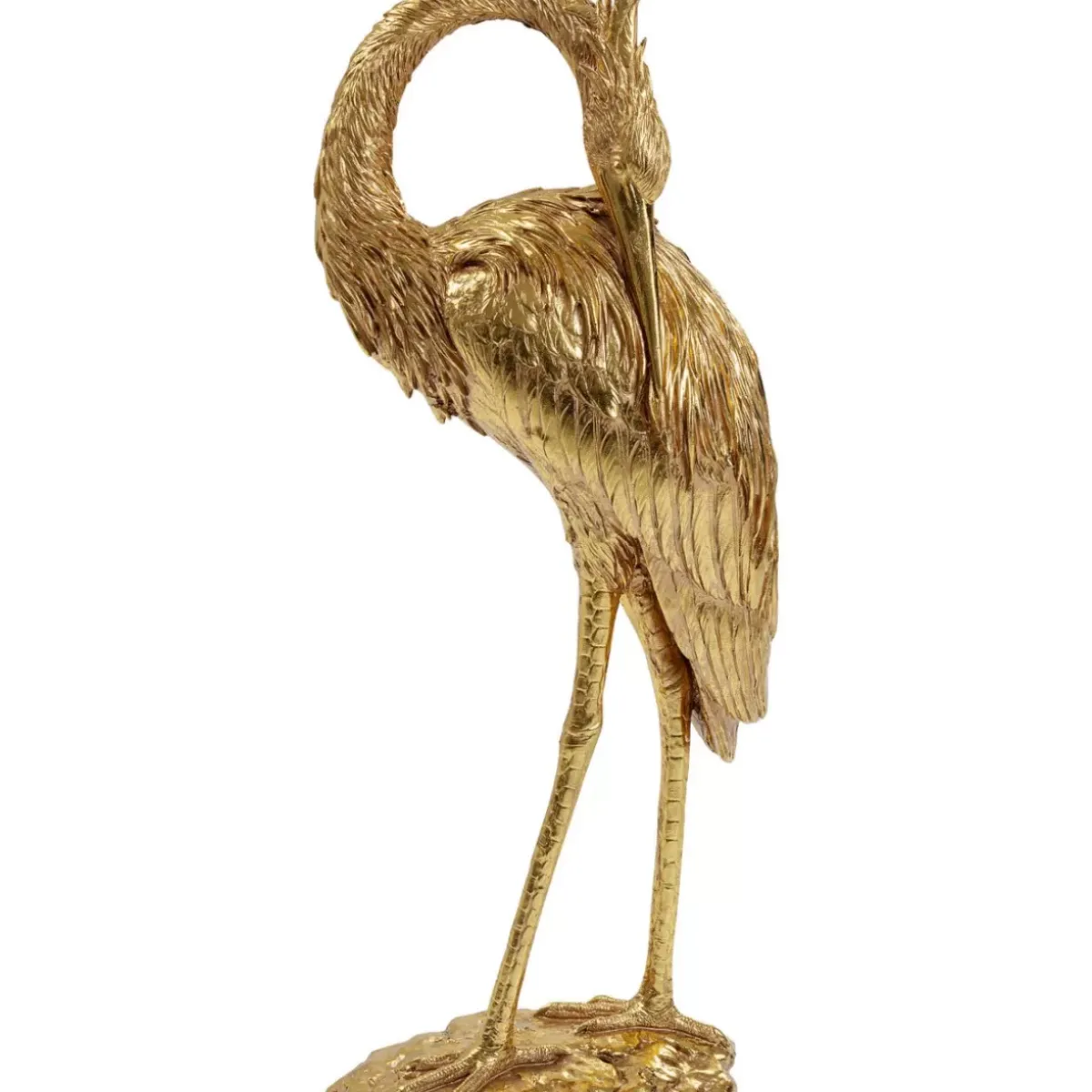 Online Deko Objekt Crane Gold Deko & Geschenkartikel