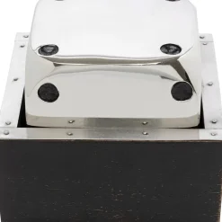 Clearance Deko Objekt Dice Silber 10X10Cm Sonstiges & Zubehör Accessoires