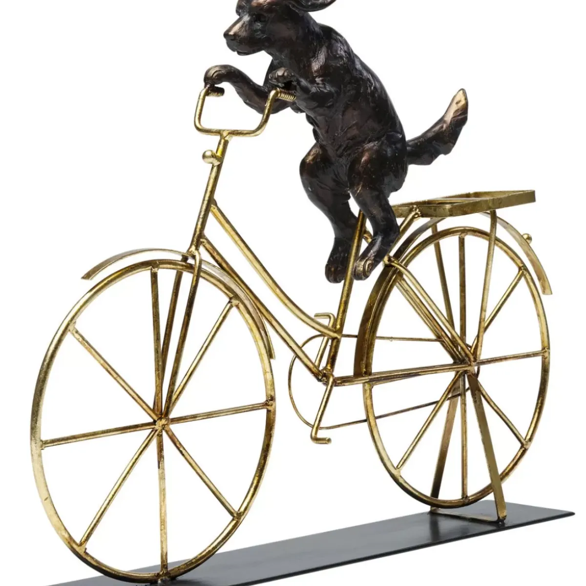 Deko Objekt Dog With Bicycle Deko & Geschenkartikel