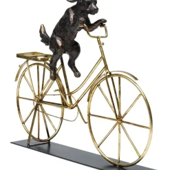 Deko Objekt Dog With Bicycle Deko & Geschenkartikel