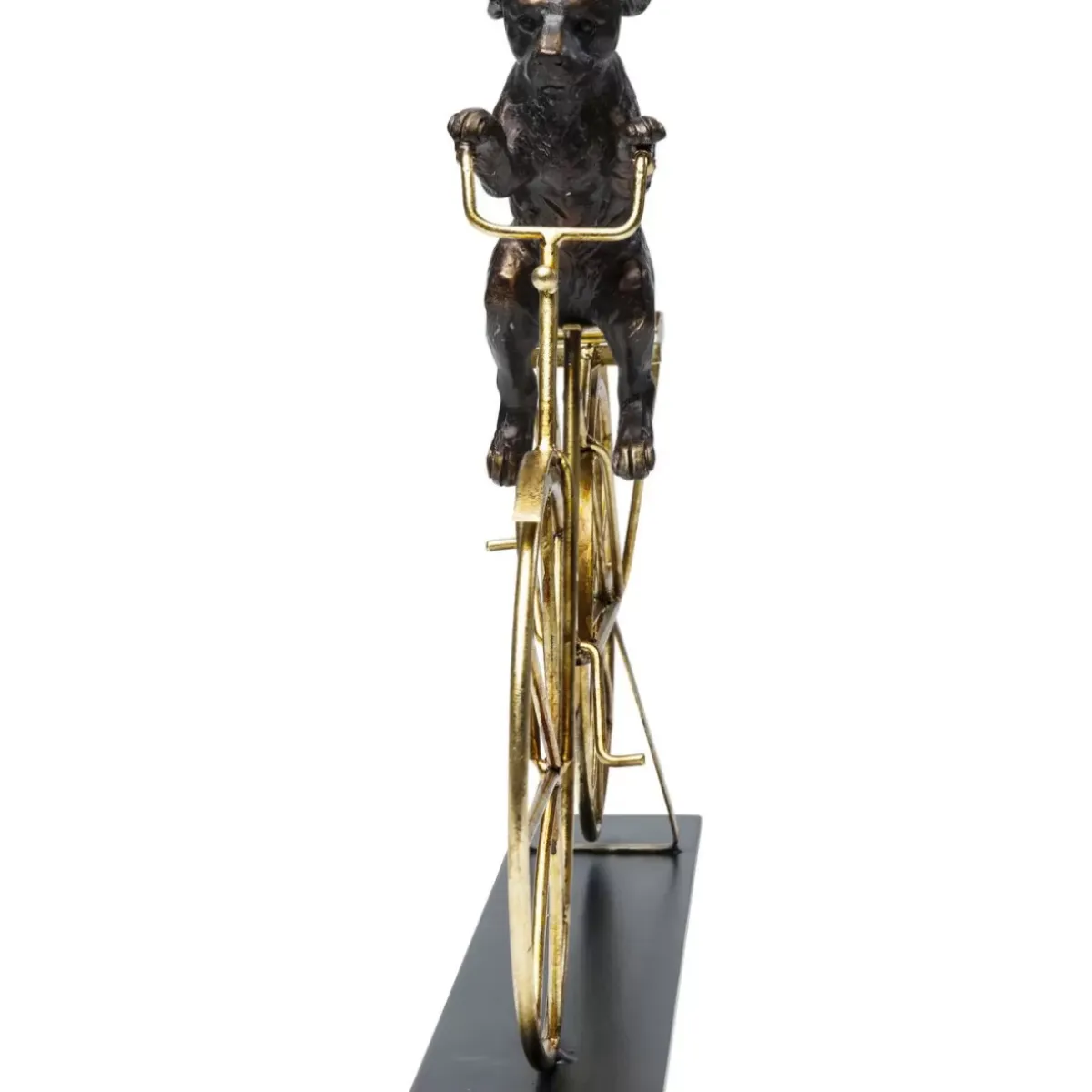 Deko Objekt Dog With Bicycle Deko & Geschenkartikel