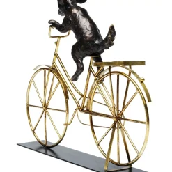 Deko Objekt Dog With Bicycle Deko & Geschenkartikel